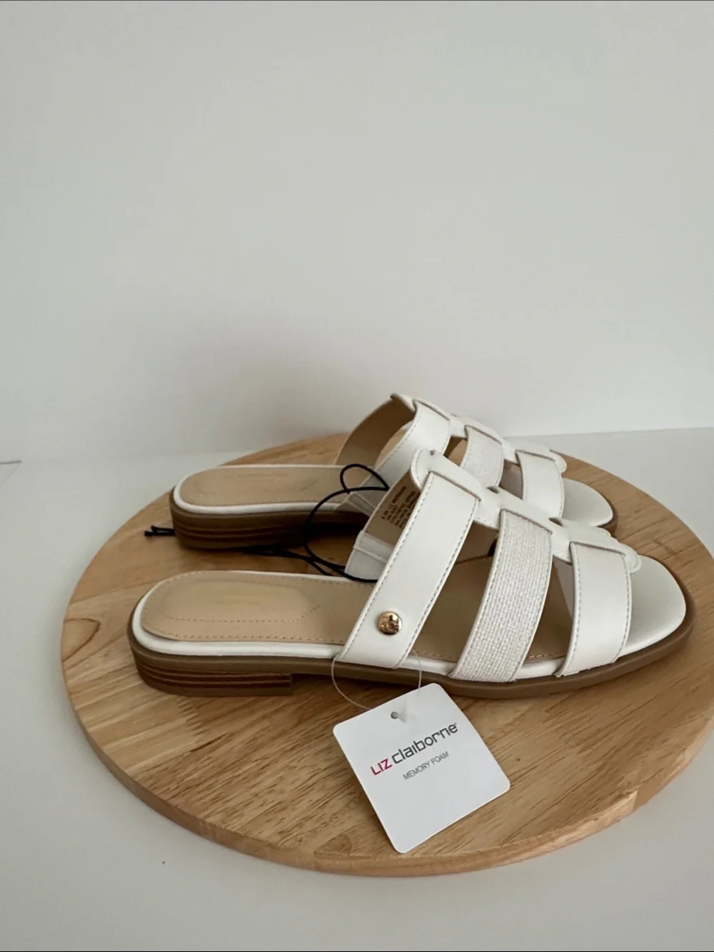 Liz Claiborne Womens Meridian Flat Sandals